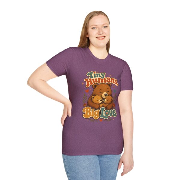 Tiny Humans, Big Love Bear Mom & Baby T-Shirt