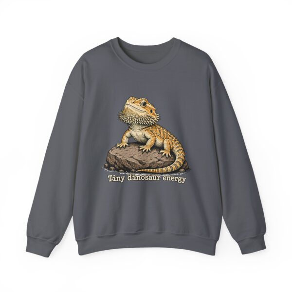 Bearded Dragon 'Tiny Dinosaur Energy' Crewneck Sweatshirt