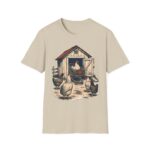 Chicken Coop T-Shirt — Vintage Farm Hen Illustration Tee