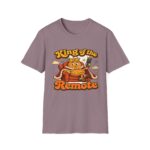 King of the Remote T-Shirt — Funny Couch Potato TV Remote Shirt