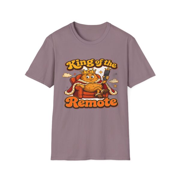 King of the Remote T-Shirt — Funny Couch Potato TV Remote Shirt
