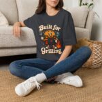 Built for Grilling Burger BBQ T-Shirt — Grilling Tee for BBQ Lovers