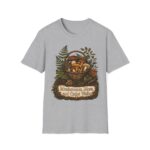 Mushrooms Walks Quiet Walks Wild Mushroom Basket T-Shirt | Foraging Nature Graphic Tee