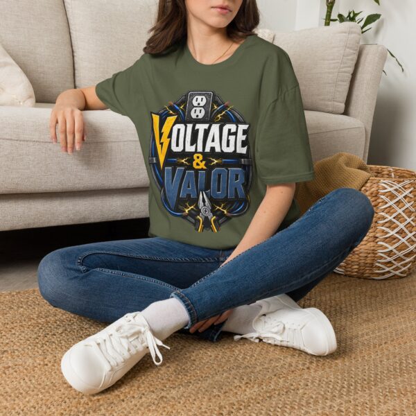 Voltage & Valor Lightning Graphic T-Shirt