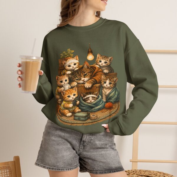 Rescue Cat Sweatshirt — Adopt Don't Shop Crewneck