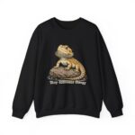 Bearded Dragon 'Tiny Dinosaur Energy' Crewneck Sweatshirt
