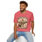 National Park Lover Vintage Mountain Camping Badge T-Shirt