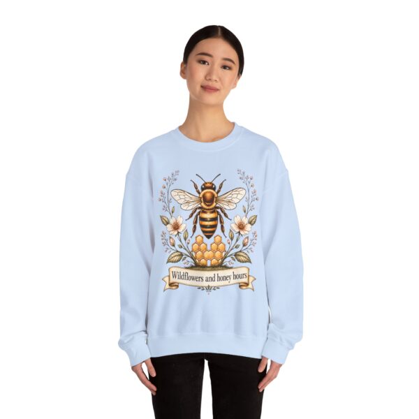 Wildflowers & Honey Hours Bee Crewneck Sweatshirt