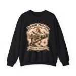 National Park Lover Vintage Hiking Crewneck Sweatshirt