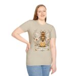 Bee Floral T-Shirt — "Wildflowers and Honey Hours" Graphic Tee