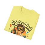 Retro Dad Energy T-Shirt — Vintage 70s Dad Vibes Graphic Tee