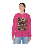 Sweatshirt — "Too Many Books, Too Many Bodies" Cozy Reader Crewneck