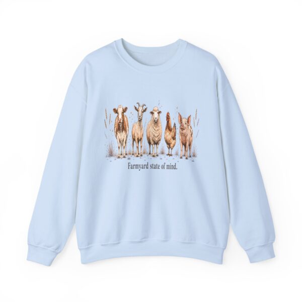 Farmyard State of Mind Sweatshirt — Cute Farm Animal Crewneck