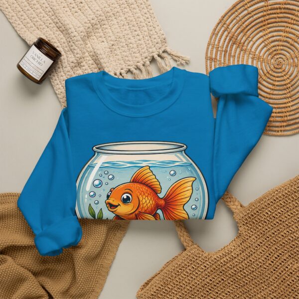 Tiny Pond, Big Personality Goldfish Crewneck Sweatshirt