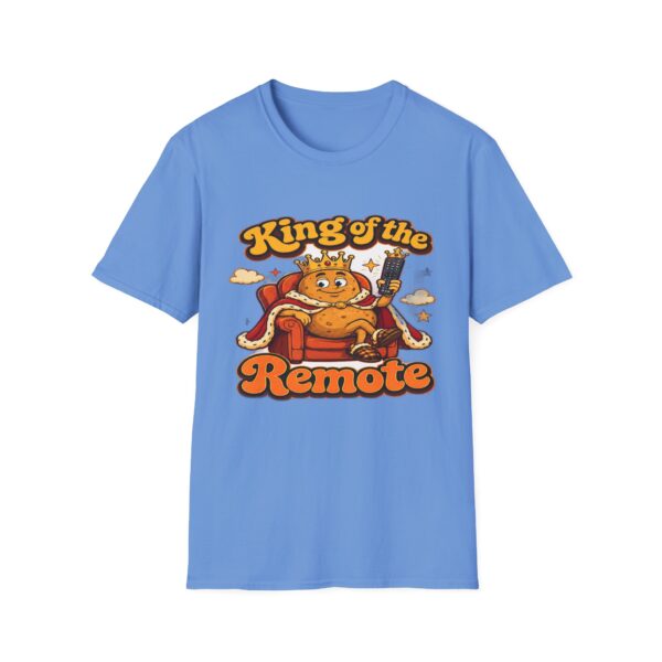 King of the Remote T-Shirt — Funny Couch Potato TV Remote Shirt