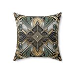 Pillow Cover - Art Deco Geometric Design