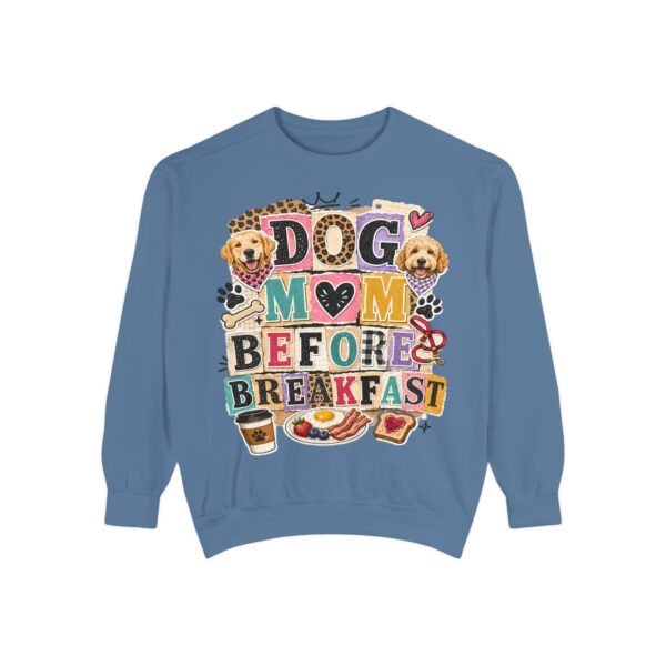 Dog Mom Before Breakfast Sweatshirt — Cozy Morning Pet Mom Pullover