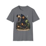 Stargazing with Visitors T-Shirt — Astronomy Alien Stargazing Map Tee