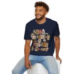 Murder Mystery Graphic T-Shirt — “Shhh. I'm Solving A Murder In My Head”
