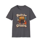 Built for Grilling Burger BBQ T-Shirt — Grilling Tee for BBQ Lovers