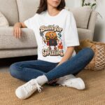 Built for Grilling Burger BBQ T-Shirt — Grilling Tee for BBQ Lovers