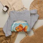 Tiny Pond, Big Personality Goldfish Crewneck Sweatshirt