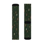 Pickleball Racket Ball Court Socks | Sublimation Socks