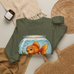 Tiny Pond, Big Personality Goldfish Crewneck Sweatshirt