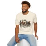 Moonlight in the Pines Wildlife T-Shirt — Deer, Bear, Fox & Owl Nature Tee