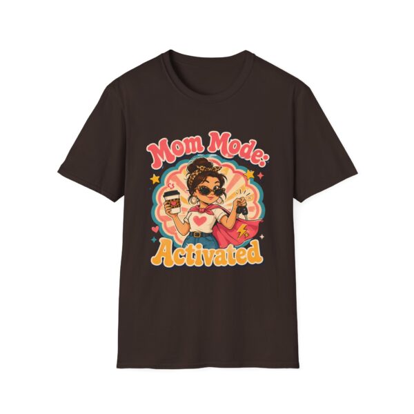 Mom Mode Activated T-Shirt — Retro Cute Mama Graphic Tee