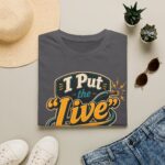 Live Wire T-Shirt — Funny Electrician 'I Put the "Live" in Live Wire' Tee