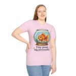 Goldfish Bowl T-Shirt — "Tiny Pond, Big Personality" Cute Fish Graphic Tee