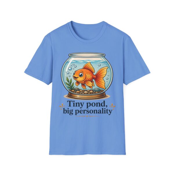 Goldfish Bowl T-Shirt — "Tiny Pond, Big Personality" Cute Fish Graphic Tee