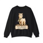 Alpaca Crewneck Sweatshirt – "Soft outside, sass inside" Cozy Graphic Pullover