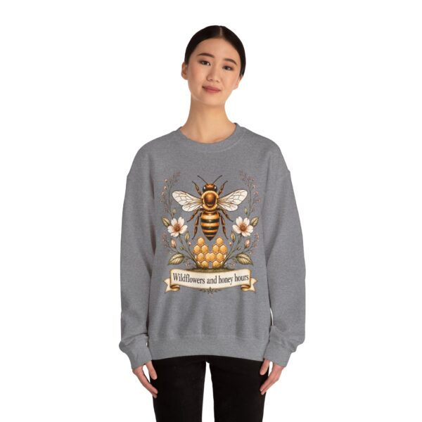 Wildflowers & Honey Hours Bee Crewneck Sweatshirt