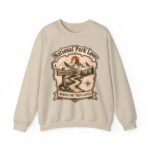 National Park Lover Vintage Hiking Crewneck Sweatshirt