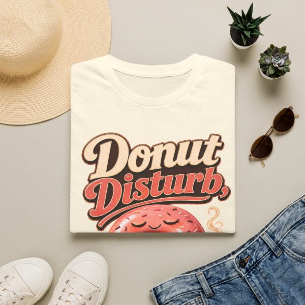 Donut Disturb T-Shirt — "I’m Glazing" Funny Donut Tee for Coffee Lovers
