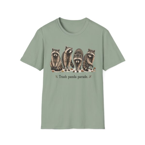 Trash Panda Parade Raccoon T-Shirt — Cute Wildlife Graphic Tee