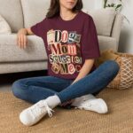 Dog Mom "Selected Me" T-Shirt — Cute Rescue Dog Lover Tee