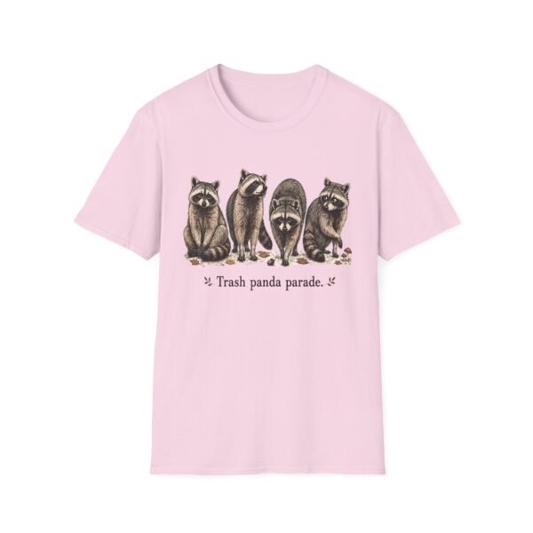 Trash Panda Parade Raccoon T-Shirt — Cute Wildlife Graphic Tee
