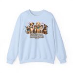 Shelter Paws Crewneck Sweatshirt — "Shelter Paws, Forever Hearts" Rescue Dog & Cat Pullover