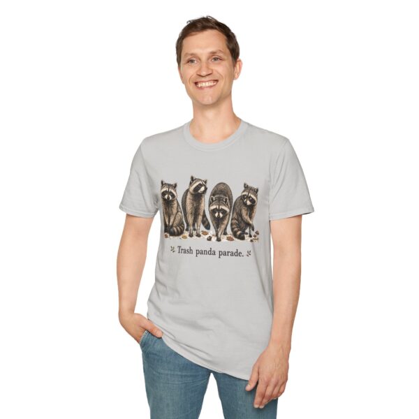Trash Panda Parade Raccoon T-Shirt — Cute Wildlife Graphic Tee