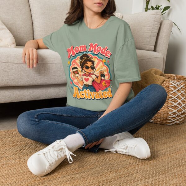 Mom Mode Activated T-Shirt — Retro Cute Mama Graphic Tee