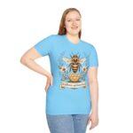 Bee Floral T-Shirt — "Wildflowers and Honey Hours" Graphic Tee