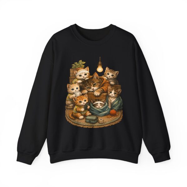 Rescue Cat Sweatshirt — Adopt Don't Shop Crewneck