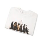Moonlit Cat Society Crewneck Sweatshirt