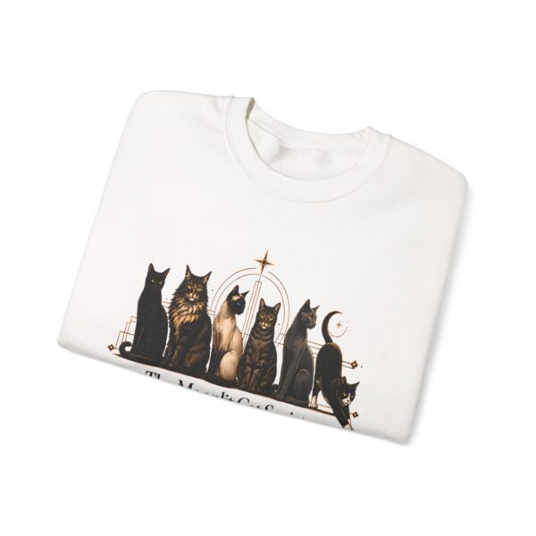 Moonlit Cat Society Crewneck Sweatshirt