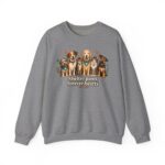 Shelter Paws Crewneck Sweatshirt — "Shelter Paws, Forever Hearts" Rescue Dog & Cat Pullover