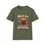 Built for Grilling Burger BBQ T-Shirt — Grilling Tee for BBQ Lovers