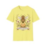 Bee Floral T-Shirt — "Wildflowers and Honey Hours" Graphic Tee